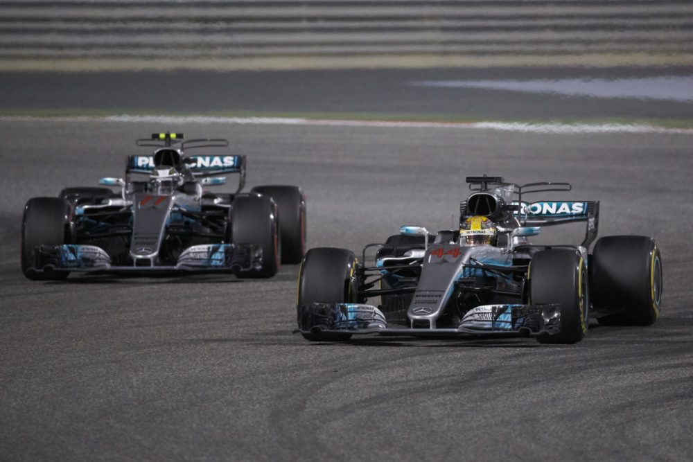 Silver Arrows seal double podium in breathtaking Bahrain Grand Prix