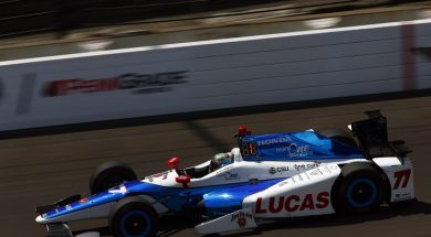 Jay Howard led the way for Schmidt Peterson Motorsports and Honda Thursday at the Indianapolis Motor Speedway
