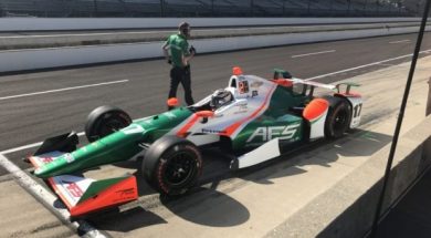 Juncos Racing made its Indianapolis Motor Speedway debut in the Verizon IndyCar Series today