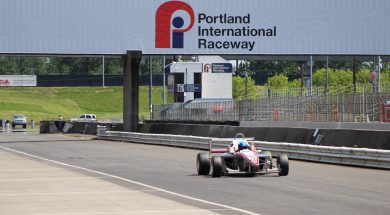 Racing At The Beautiful and FAST Portland International Raceway