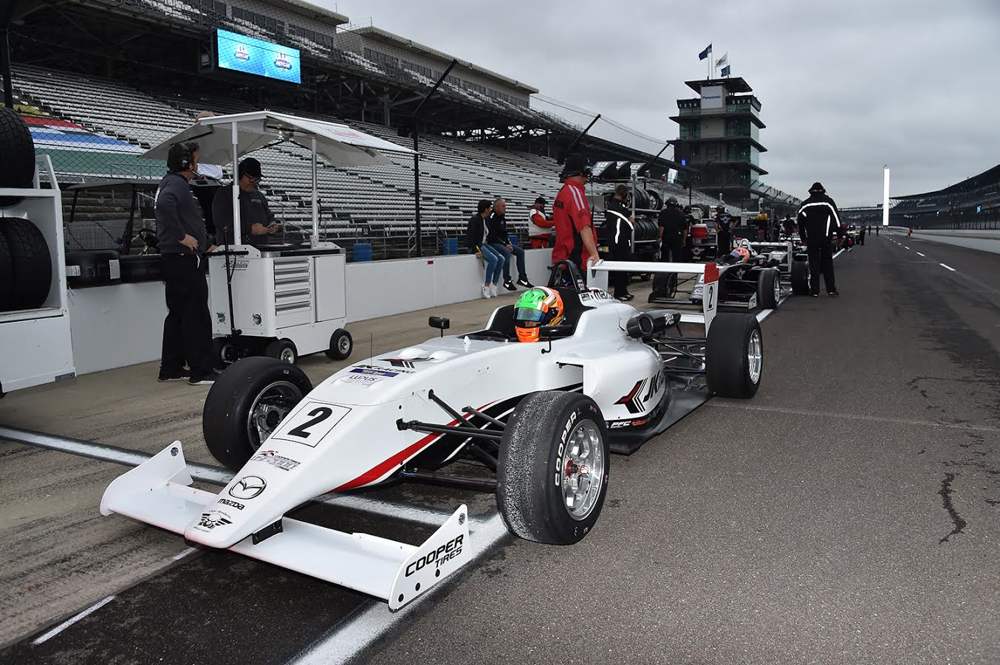 DONISON SCORES FIRST CAREER USF2000 PODIUM DURING STRONG INDY WEEKEND