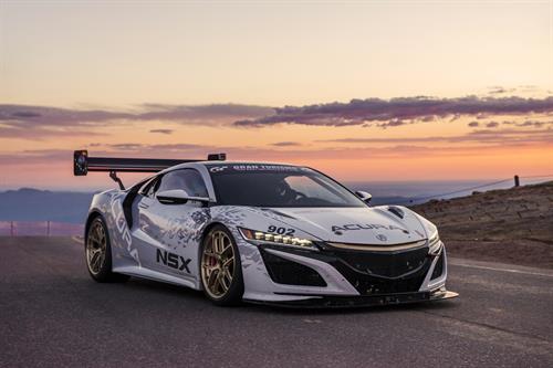 ACURA ENTRIES SECURE TOP QUALIFYING POSITIONS FOR 2017 PIKES PEAK INTERNATIONAL HILL CLIMB