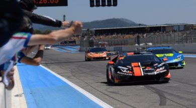 GRENIER AND SPINELLI WIN A HARD-FOUGHT RACE AT PAUL RICARD IN THE LAMBORGHINI SUPER TROFEO EUROPE