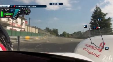 inside the porsche hot lap le mans