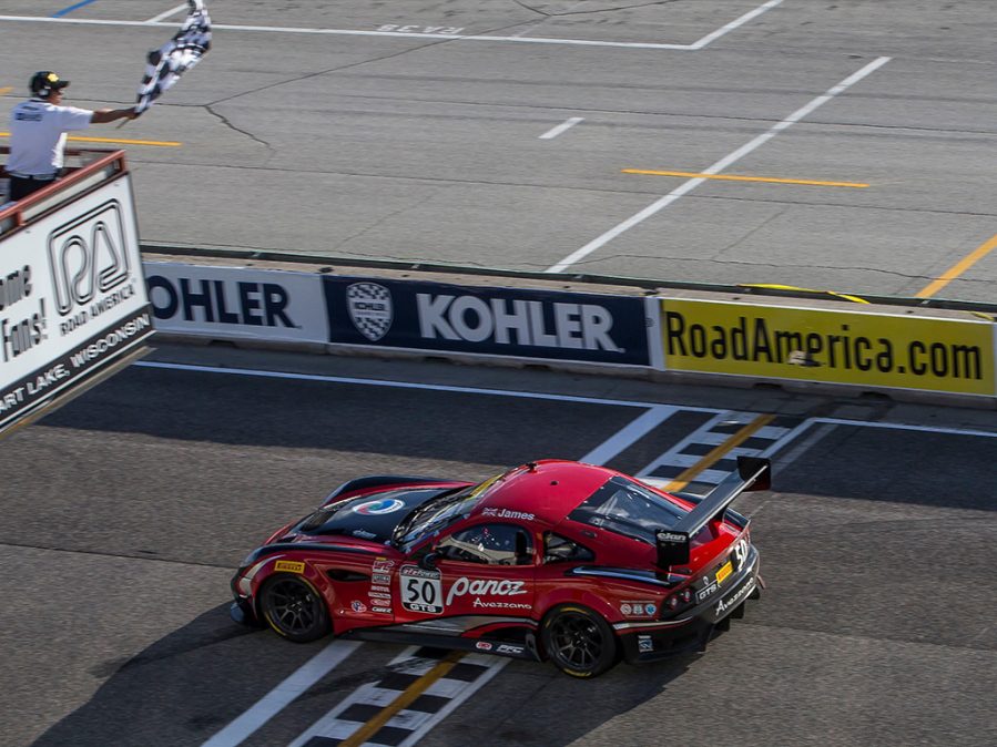 James and Team Panoz Racing Victorious at Road America; Panoz Avezzano GTS Scores Flag-to-Flag Win