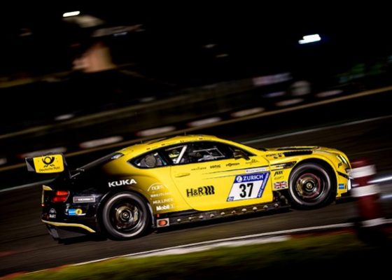 VERDONCK WITH BENTLEY TEAM ABT AT THE 24 HOURS OF SPA