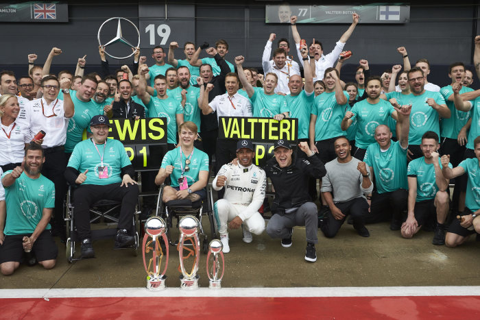 Mercedes unstoppable at the 2017 British Grand Prix – Sunday