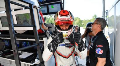 Bruni Gives Porsche 450th Major North American Sports Car Pole at Lime Rock