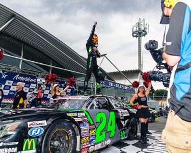 Kumpen Wraps Up NASCAR’s German Stop