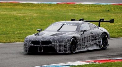 POSITIVE TESTS FOR THE NEW BMW M8 GTE AT THE LAUSITZRING