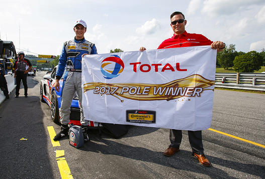 Hindman’s Porsche, McCumbee’s Mazda on Continental Tire Challenge Class Poles at Lime Rock