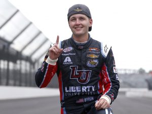 William Byron Kisses The Bricks