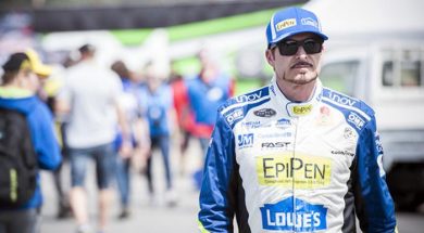 Alex Tagliani was fastest during the NASCAR Pinty’s series’ sole practice session at Circuit Trois-Rivières. Matt Manor NASCAR