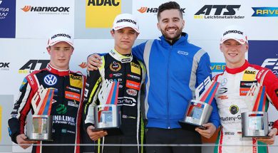 LANDO NORRIS WINS FROM JOEL ERIKSSON AND MAXIMILIAN GÜNTHER
