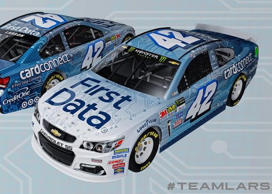 First Data Jumps On Board With Larson & Ganassi