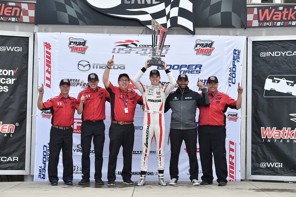 OLIVER ASKEW AND CAPE MOTORSPORTS CROWNED USF2000 CHAMPIONS