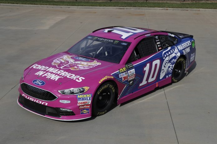 Danica To Wheel Pink Ford Warriors No