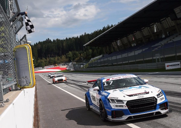 FIRST ROOKIE VICTORY IN THE AUDI SPORT TT CUP
