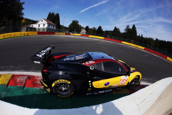 LE MANS WINNER STEVENS STEERS JMW FERRARI TO ELMS PODIUM