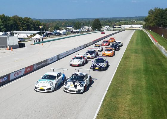 Loren Beggs Takes the Victory in a Wild Pirelli GT3 Cup Trophy USA Race at Road America