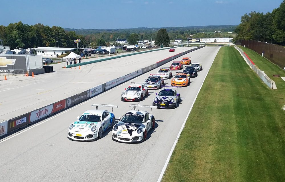 Loren Beggs Takes the Victory in a Wild Pirelli GT3 Cup Trophy USA Race at Road America