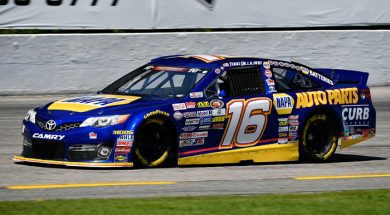 PRACTICE: Gilliland Sets Fast Pace