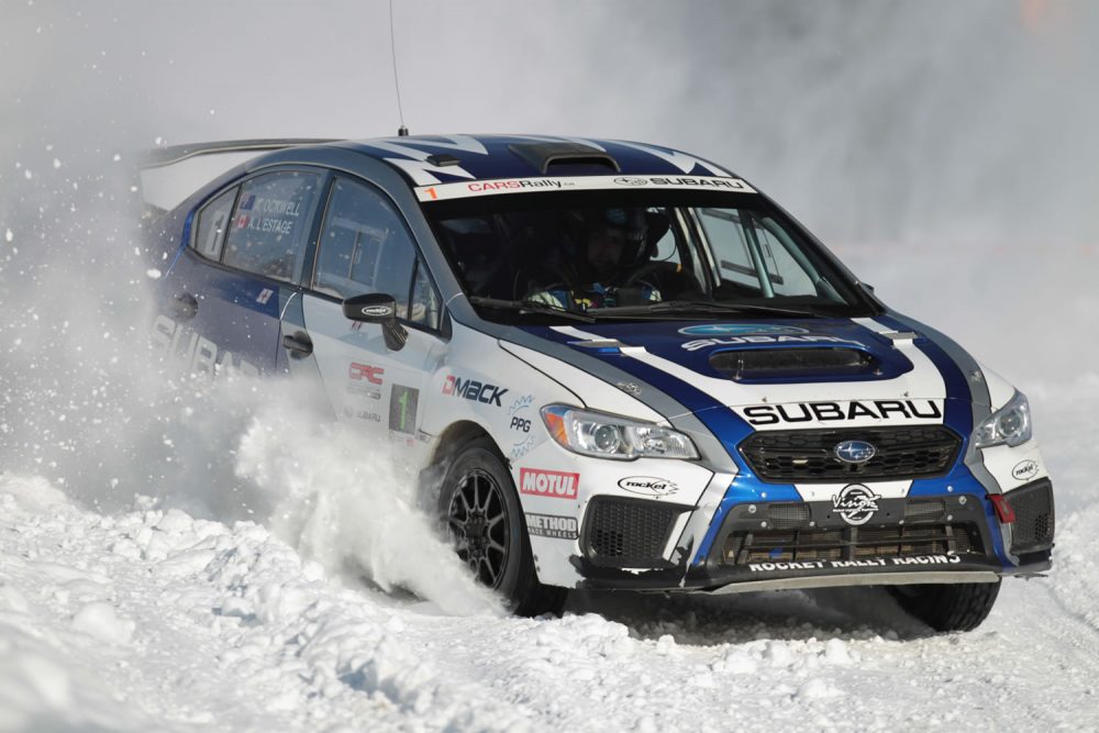 Subaru Rally Team Canada Claims Victory at B.C.’s Big White Winter Rally