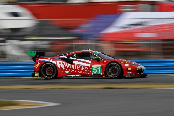 ALL FERRARI FRONT ROW IN THE GTD CLASS FOR THE ROLEX 24 AT DAYTONA