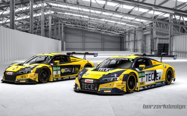 EFP by TECE – A NEW TEAM FIELDING TWO AUDI R8 LMSs IN THE ADAC GT MASTERS