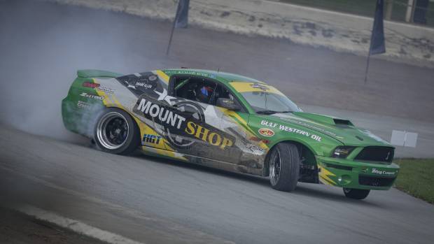 Freshly laid track brings drifting championship to Wellington for first time