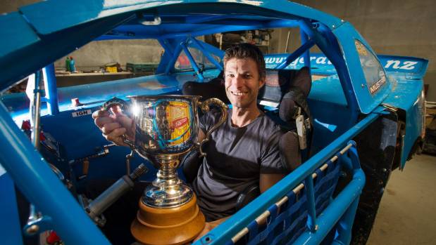 Geraldine’s Ryan Marsden wins New Zealand Saloon speedway title