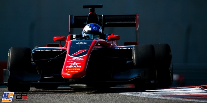 Hughes back in GP3 with dominant ART team