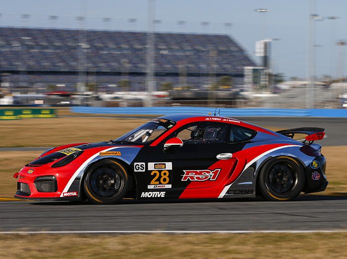 Pumpelly Puts RS1 Porsche On Pole At Daytona