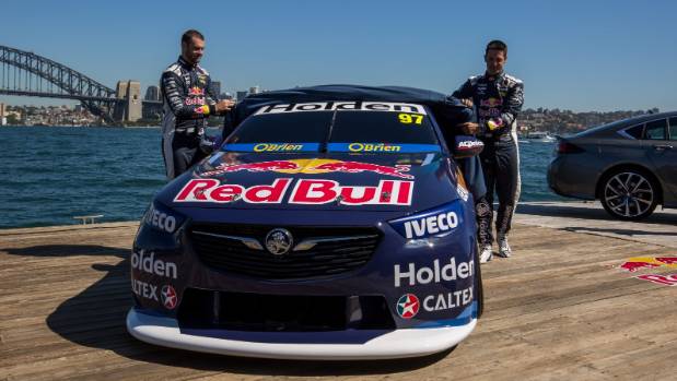 Red Bull Holden Supercar at the gate for 2018 season