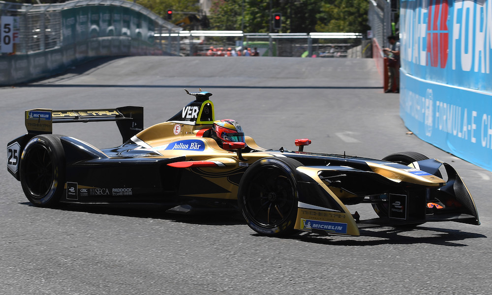 Vergne Leads Historic Techeetah 1-2 in Dramatic Santiago E-Prix