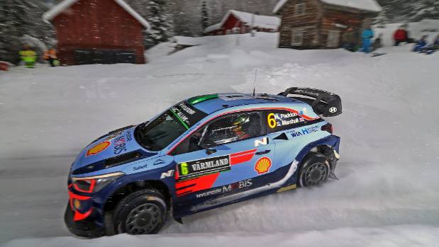 Hayden Paddon in fourth place after penultimate day of Rally Sweden