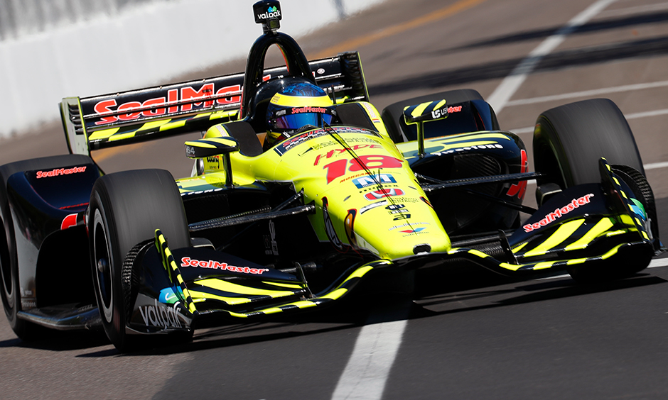 Bourdais inherits wild St. Pete victory after leaders Wickens, Rossi collide