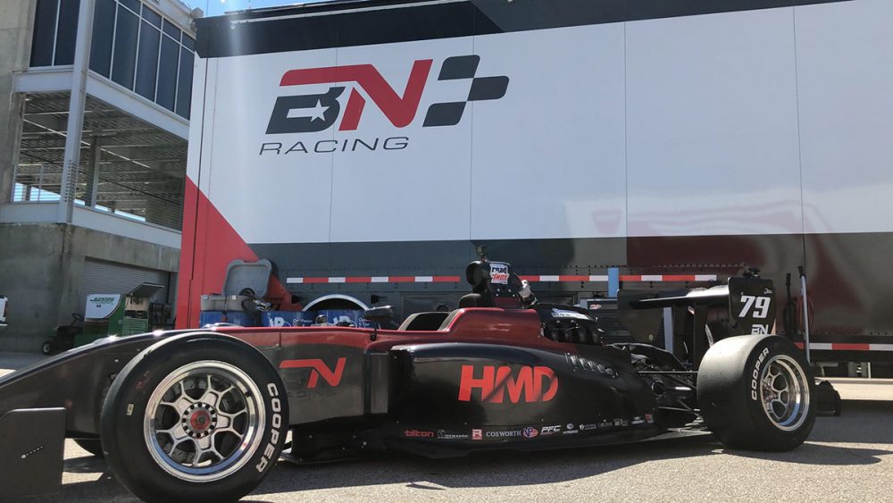 JAMIE CAROLINE JOINS BN RACING FOR  COOPER TIRES USF2000 CHAMPIONSHIP POWERED BY MAZDA