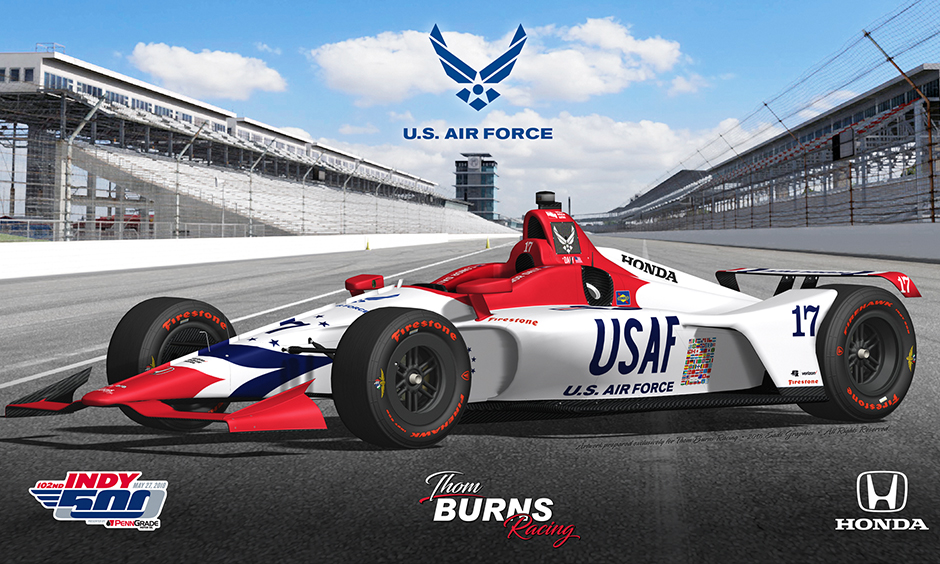 Daly ready to soar in Indy 500 with U.S. Air Force sponsorship