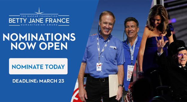 Nominations for Betty Jane France Humanitarian Award to close March 23