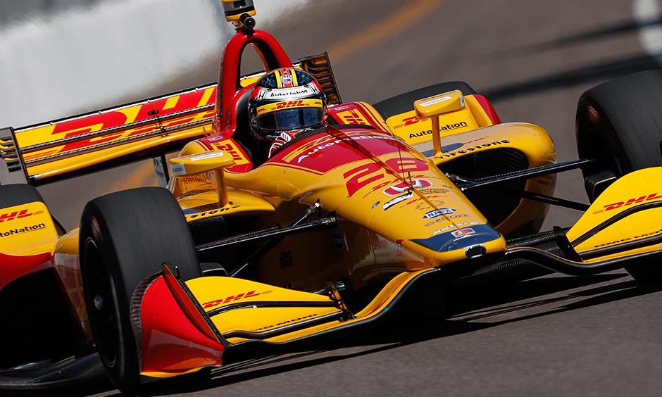 Hunter-Reay leads educational practice day with new car at St. Pete