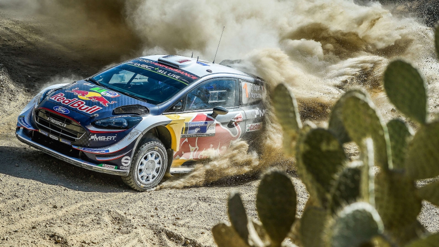 SS14: Ogier claims lead