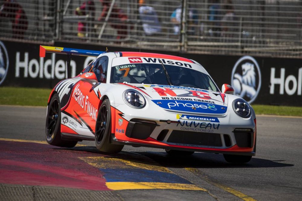 Kiwi Evans making a name for himself in Porsches