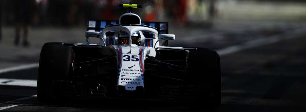 Williams Stroll Bahrain Grand Prix Qualifying