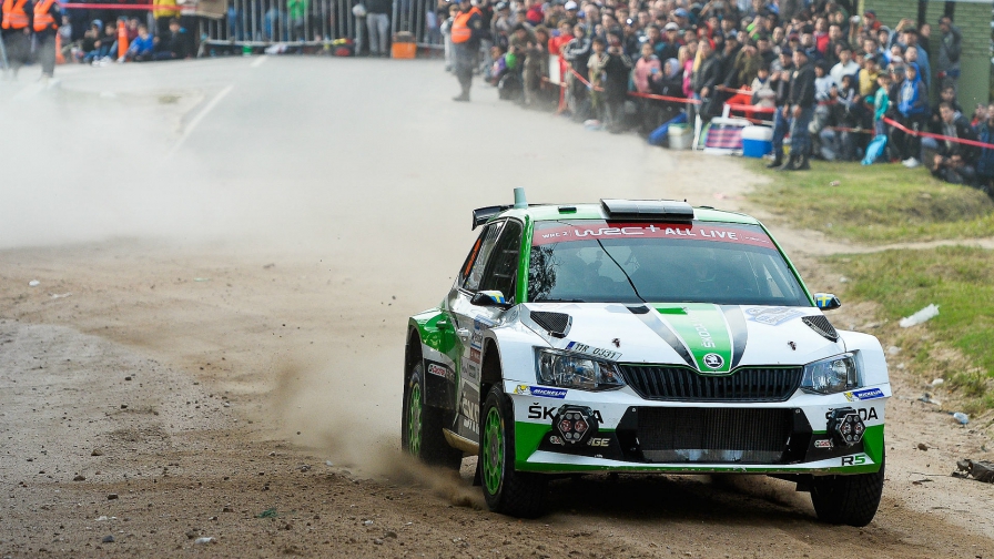 WRC 2 in Argentina:Tidemand wins as Rovanperä crashes