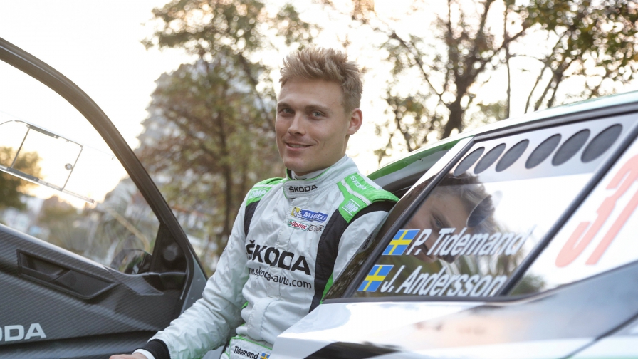 WRC 2 in Argentina:Tidemand with the upper hand