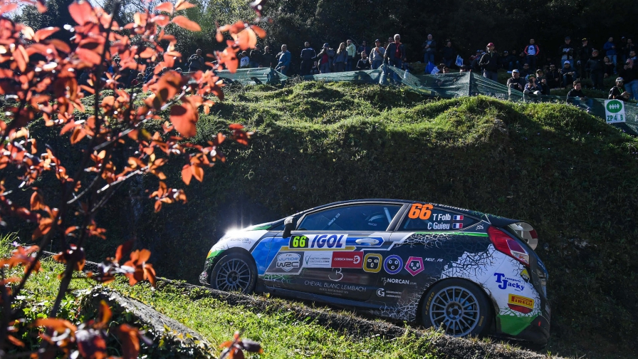 Junior WRC in France:Home hero on top