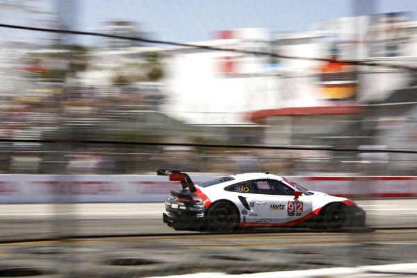 STRONG PERFORMANCE FOR PORSCHE GOES UNREWARDED AT LONG BEACH