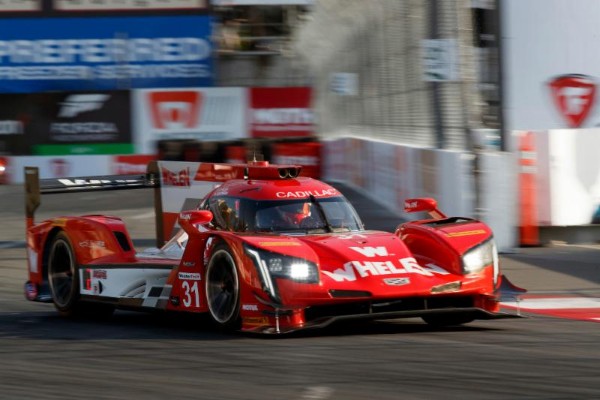 WHELEN ENGINEERING CADILLAC ON FRONT ROW AT LONG BEACH