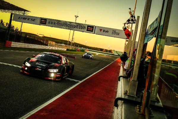 BELGIAN AUDI CLUB TEAM WRT SECURES CLOSE FOUGHT BLANCPAIN GT
SERIES SPRINT CUP TRIUMPH AT MISANO